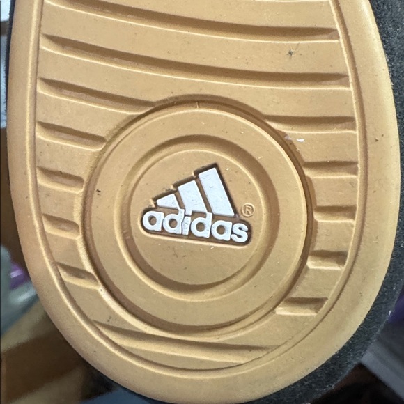 Adidas Tan Sole with Black Trim wrestling shoes - Picture 2 of 5
